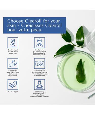 CLEAROLL Acne Relief - 2% Salicylic Acid Cleanser - Buy Online on GoSupps.com