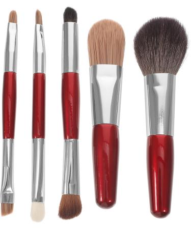 Beavorty 2 Sets makeup brush with bag makeup brush for makeup handle cosmetics brush eyeshadow blush brush loose products aluminum tube face - Buy Online on GoSupps.com