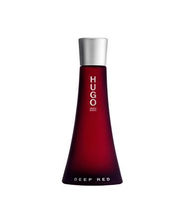 Hugo Boss Deep Red Eau de Parfum for Women - Notes of Clementine Sandalwood and Vanilla 3 Fl Oz (Pack of 1)