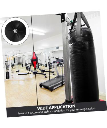 Inoomp 24 STK Sandsack Sucker - Rubber Boxing Bag Accessories & Safety Boxes for Sports | Oversized Suction Component 8x8x10cm - Durable Black - Buy Online on GoSupps.com