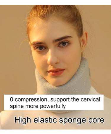 VideCor Neck Support for Pain Relief - Soft Foam Collar for Men & Women | Align & Stabilize Vertebrae - Buy Online on GoSupps.com