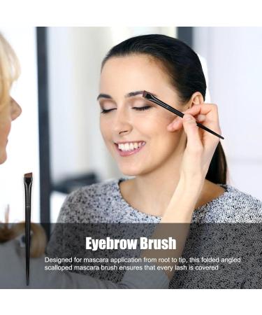 Eye Brow Brush | Eye Liner Brush | Flat Eyeliner Brushes for Precision Makeup Application Fine Angled Ultra Thin Slanted Flat Angle A101 - Buy Online on GoSupps.com