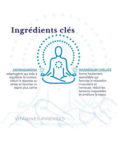 Ashwagandha avec magn sium + gestion du stress 2 suppl ments en 1 paquet pour Relaxation et quilibre mental I 28 doses quotidiennes - Buy Online on GoSupps.com
