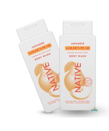 Native Passport Limited Edition Global Flavors Sulfate-Free - Body Wash - Japanese Golden Pear - 18 fl oz - Pack Of 02