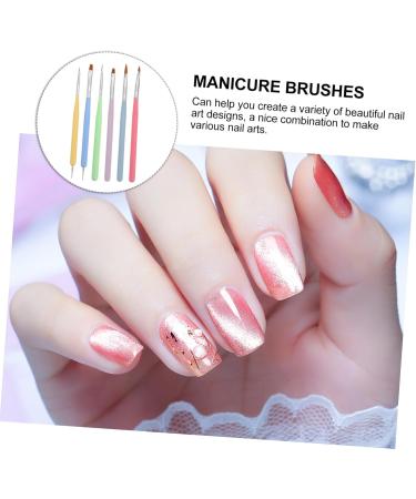 Ipetboom 1 Set Nail Pen Beauty Kit Nail Paint Brush Nail Brush Diy Nail Painting Tool Manicure Supplies Gel Nail Supplies Nail Kits Nail Gel Nail Art Accessories Crystal Pen Painted Nylon 16X0.8X0.8CM Assorted Color 1 - Buy Online on GoSupps.com