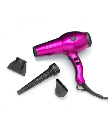 The Diva Professional Styling Ultima 5000 Hairdryer Pink Pink Single
