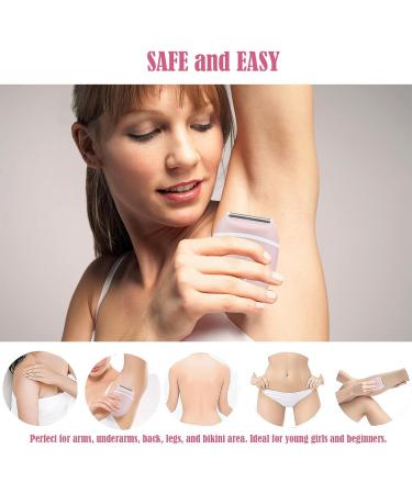 BeautiSilk Electric Hair Shaver for Women - Compact Cordless Wet & Dry Razor | Smooth Body & Dual Trimmers | Travel-Friendly Bikini Line Grooming (Pink - Buy Online on GoSupps.com