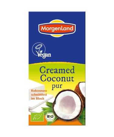Morgenland Creamed Coconut 100% Pure Organic 200g - Pack of 3 | Premium Coconut for Cooking & Baking - Buy Online on GoSupps.com