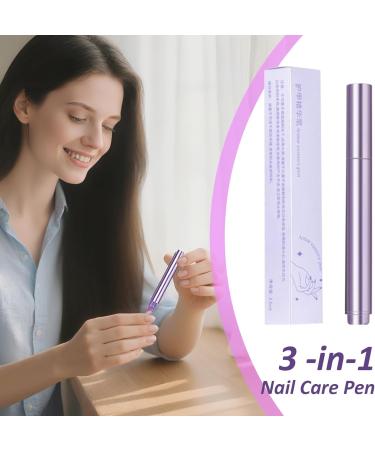 Nail Oil Pen Nail Repair Solution Fingernail Nutrition Care with Extra Strength Formula Moisturizing Supplies for Daughter Girlfriend Girls Mom Wife Cuticle Hand Salon Travel - Buy Online on GoSupps.com
