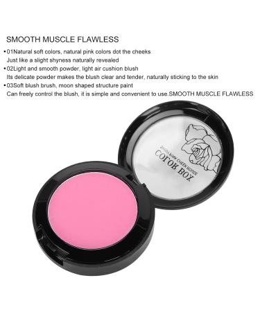 Rosy Cream Rouge - Long-Lasting Natural Glow Powder Blush for Contouring Cheeks | Matte Mineral Makeup - Buy Online on GoSupps.com