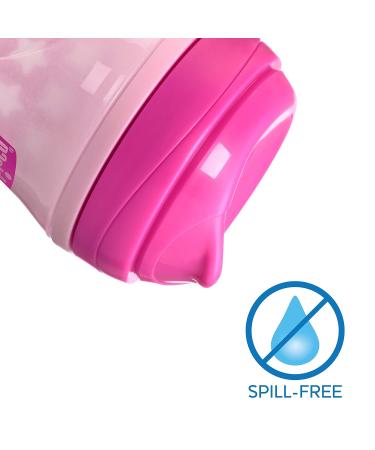 Chicco Glow In The Dark Insulated Rim Spout Trainer Sippy Cup 9oz Pink - Spill Free, 12m+ (1pk) - Buy Online on GoSupps.com