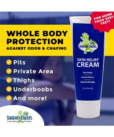 Anti-Friction Cream for Sensitive Skin - All-Day Comfort & Odor Relief | Best Chafing Solution - Buy Online on GoSupps.com
