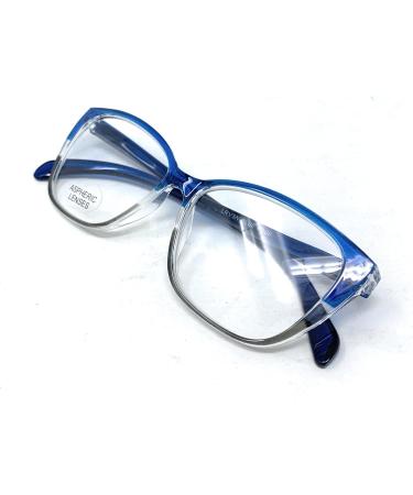 ULTIMA VINTAGE Ladies Reading Glasses - Presbyopia Relief for Tired Eyesight | VENICE VISION - Diopters 1 to 3.5 +3.00 Blue - International Shipping Available - Buy Online on GoSupps.com