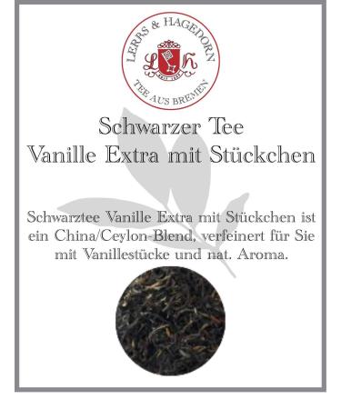 Lerbs & Hagedorn Lerbs & Hagedorn Vanilla Black Tea - Pleasant vanilla flavor - 1.5 kg (approx. 122 l) - Ceylon Tea