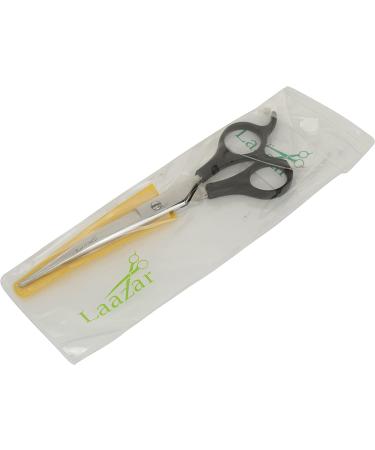 Laazar Curved Pet Grooming Scissors 7.5 - Professional Shear for Precision Pet Trimming - Buy Online on GoSupps.com