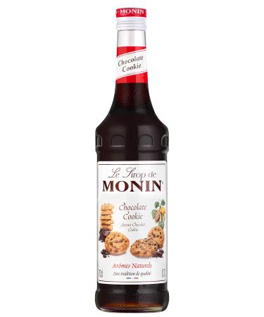 MONIN Cookie Chocolate Syrup for Coffee Cappuccino and Hot Chocolate - Natural Flavors - 70cl