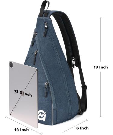 A11N Reversible Crossbody Sling Bag/Backpack for Men and Women - Navy | Pickleball Bag - Buy Online on GoSupps.com