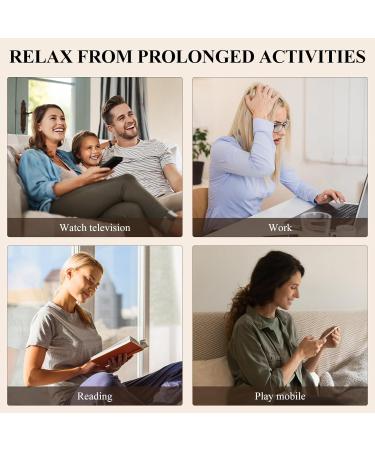 Aroma Season Heated Eye Mask Warm Compress for Eyes Cordless Heated Eye Masks Block light Rechargeable Washable Design Gift for Men Women(Grey) - Buy Online on GoSupps.com