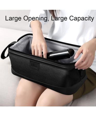 Storage Travel Case Bag Compatible with Dyson Airwrap & Curling Iron Portable Hair Dryer Carrying Bag Waterproof Storage Compatible with Dyson Supersonic Styler Attachments Protection (Black-Thick) - Buy Online on GoSupps.com