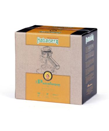 CAFÉ PASSALACQUA HABANERA - FULL-FULL TASTE - Box 50 DOSES ESE44 7.3g