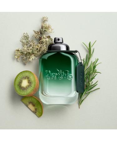 Coach Green Eau de Toilette - Long Lasting Fragrance with notes of Kiwi Rosemary Essence & Crystal Moss - Fruity & Green - 1.7 fl. oz. 1.7 Fl Oz (Pack of 1) - Buy Online on GoSupps.com