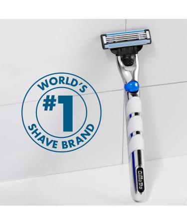 Gillette Mach3 3D Men's Razor Handle + 2 Blade Refills 1 Count Handle + 2 Refills - Buy Online on GoSupps.com