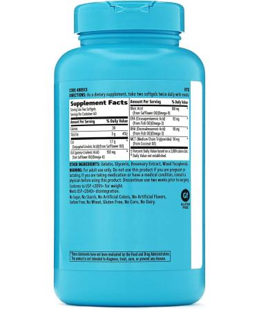 GNC Total Lean Premium CLA 3-6-9 Twin Pack - 120 Softgels | Cardio & Joint Health Support - Buy Online on GoSupps.com