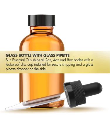Sun Basil Essential Oil - 4 Fl Oz Natural Aromatherapy - Fresh & Pure - Buy Online on GoSupps.com