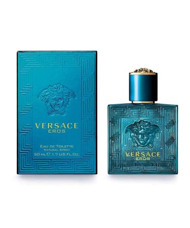 Versace Eros for Men 1.7 oz Eau de Toilette Spray 0.17 Fl Oz (Pack of 1) Versace Eros - Buy Online on GoSupps.com