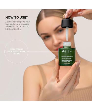 Advanced Repair Facial Concentrate | Anti-Aging Serum with Ceramides & Peptides | Deep Hydration & Even Skin Tone | 1 fl. oz. - Shop Internationally - Buy Online on GoSupps.com