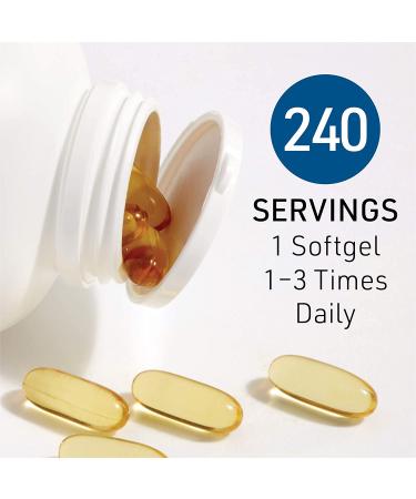 Buy Natural Factors Rx Omega-3 400 mg EPA & 200 mg DHA | 240 Softgels for Heart & Brain Health - Buy Online on GoSupps.com