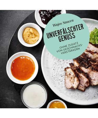 faces WAJOS Burger & Sandwich Sauce 245ml Burger sauce Grill sauce BBQ Sauce ideal for grilling cooking and refining Sauce for meat - Buy Online on GoSupps.com