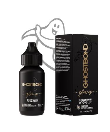 GHOSTBOND Glowup Revolutionary Wig Glue Hair Replacement Adhesive That Stays for A Week: Water & Oil-Resistant Strong Hold for Secure & Natural-Looking Wigs Toupees Poly & Lace Systems - 1.3 Ounce (Pack of 1) - Buy Online on GoSupps.com