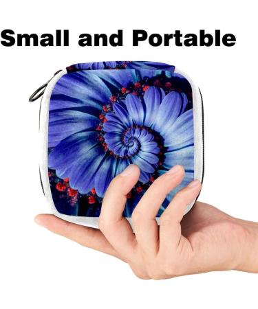 GIAPB Sanitary Napkin Storage Bag Period Bag Tampon Bag Makeup Bag Pad Pouch Purple Chamomile Daisy Color3366 - Buy Online on GoSupps.com