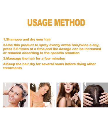 Hair Thickening Serum Spray with Biotin - Set of 5 for Stronger Healthier Hair Growth | Enhance Length & Volume - Buy Internationally - Buy Online on GoSupps.com
