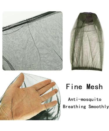 Midge Head Net - 5PCS Nylon Mesh Face Net for Outdoor Activities - Buy Online on GoSupps.com