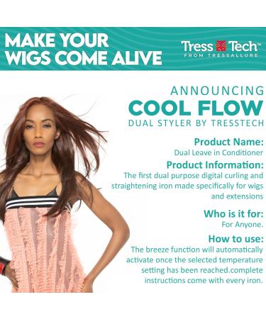 Shop TressTech Revitalize-Shape & Style Bundle - CoolFlow Iron Dual Spray Leave-In Conditioner Wig Wax - Save Big on International Shipping - Buy Online on GoSupps.com