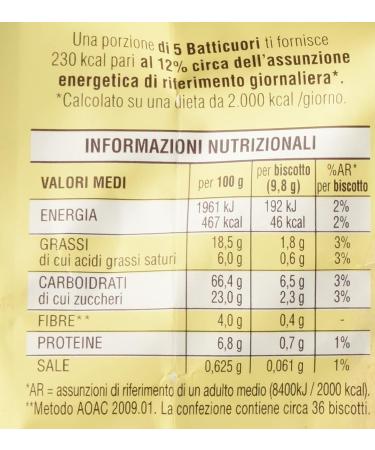 6 x Mulino Bianco Cacao Biscuits Batticuori Italy Biscuits Biscuits Biscuits Cakes Brioche - Buy Online on GoSupps.com