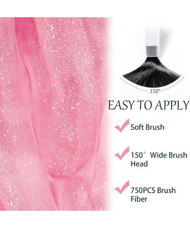 Pink Nail Polish Pink Nail Varnish No Need Baking Long Lasting Glossy Quick Drying Nail Polish for Nail Art DIY Manicure Home Use - Buy Online on GoSupps.com