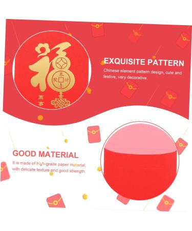 ABOOFAN 50 Pcs Large Holiday Red Envelope Pocketbook Red Gift Envelopes Rabbit Year Hong Bao New Year Red Packet Hongbao Red Packet Spring Festival Red Packet Paper China Chinese Zodiac - Buy Online on GoSupps.com