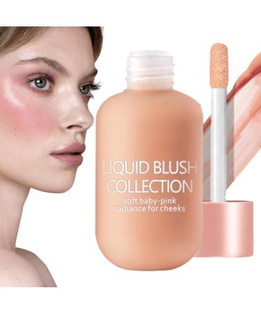Liquid Blush Newest Highly PigmentedWeightless Long-Wearing Skin Tint Cheek Tint Blush Stick 03