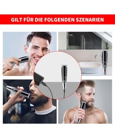 Merom Charging Cable for Hatker Professional Hair Cutter & Beard Trimmer - Compatible with RFC-588 RFC-690 RFC-692 RFC-696 RSCX-9598 RSCX-7568 - International Shipping Available - Buy Online on GoSupps.com