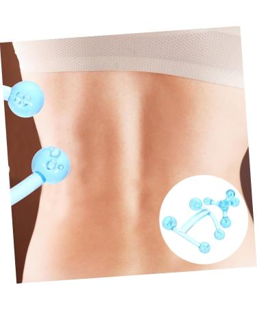 Minkissy 6pcs PVC Button Massager Tool for Neck and Shoulders - Blue | International Shipping Available - Buy Online on GoSupps.com