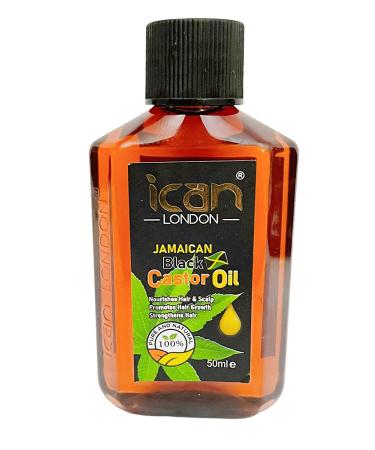Pure & natural Jamaican black castor oil for faster hair growth ORIGINAL 50ml travel size