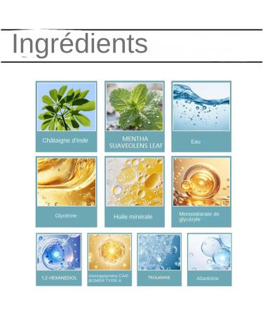 Soothing Leg Cream | Calf Moisturizing Cream 20g | Natural Calf Relief Lotion for Outdoor Activities Hiking Sports Walking and Travel - Buy Online on GoSupps.com