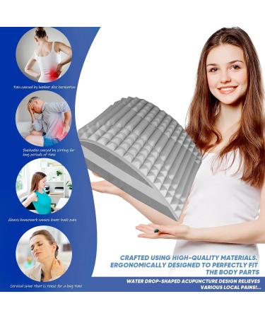 Buy Wavata Neck & Back Extensor - Eva 2-in-1 Pain Relief for Herniated Discs - Gray | International Shipping - Buy Online on GoSupps.com