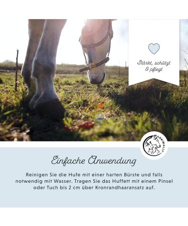 Annimally Hoof Balm for Horses - 500ml Hoof Care Ointment & Hardener | Durable Hoof Grease for Healthy Hooves & Growth - Buy Online on GoSupps.com