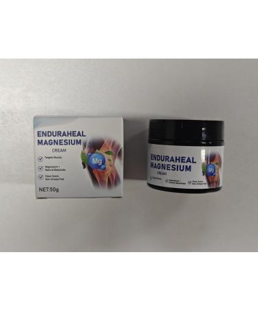 2pcs EnduraHeal Magnesium Cream - Professional Joint & Bone Crem Natural Magnesium Oil for Joint & Bone Back Neck Hands Knee Feet - 50g Suitable for All Skin Types - Buy Online on GoSupps.com