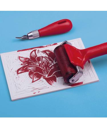 ESSDEE Mastercut Linoleum Carving Blocks - Pack of 2 - 100x100x4mm for Stampmaking & Printmaking - Buy Online on GoSupps.com