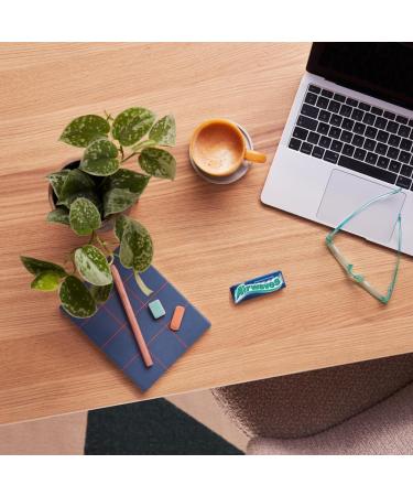 AIRWAVES - Menthol & Eucalyptus Chewing Gum - Sugar Free - 5 Packs of 10 Dragees - 70g - Buy Online on GoSupps.com